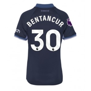 Tottenham Hotspur Rodrigo Bentancur #30 Udebanetrøje Dame 2023-24 Kort ærmer